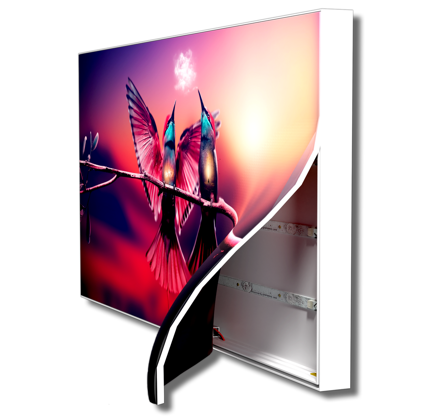 Illuminated wall art