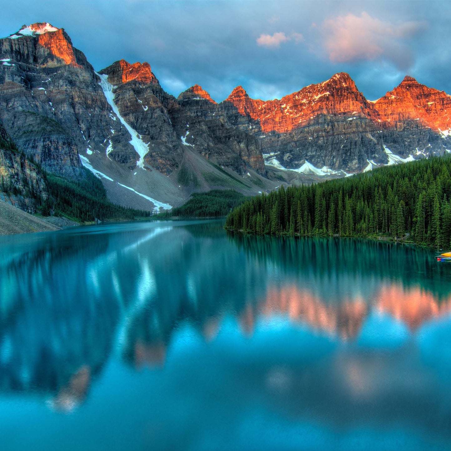 Alberta-Kanada-Leuchtbild