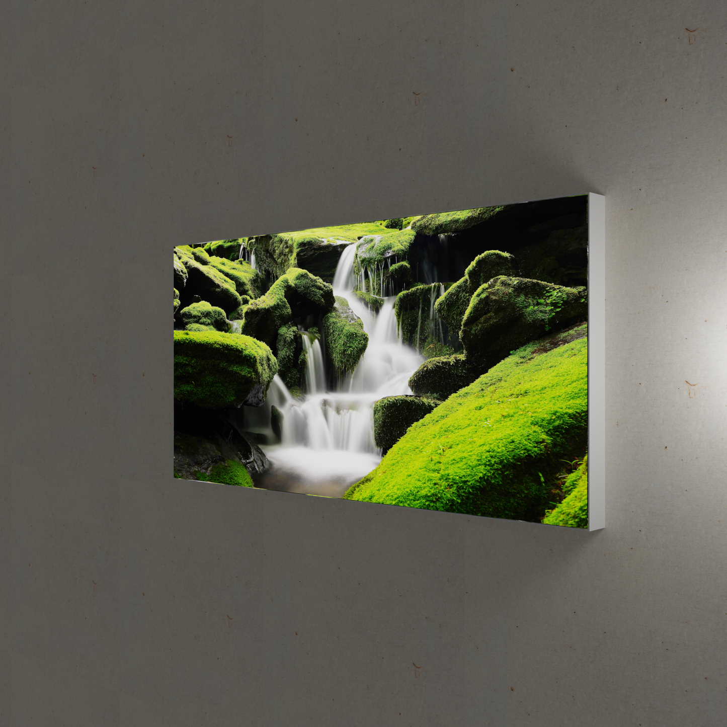 Wasserfall-Leuchtbild