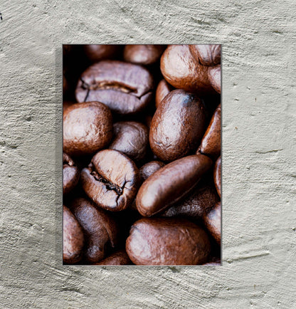 Kaffeebohnen-Leuchtbild