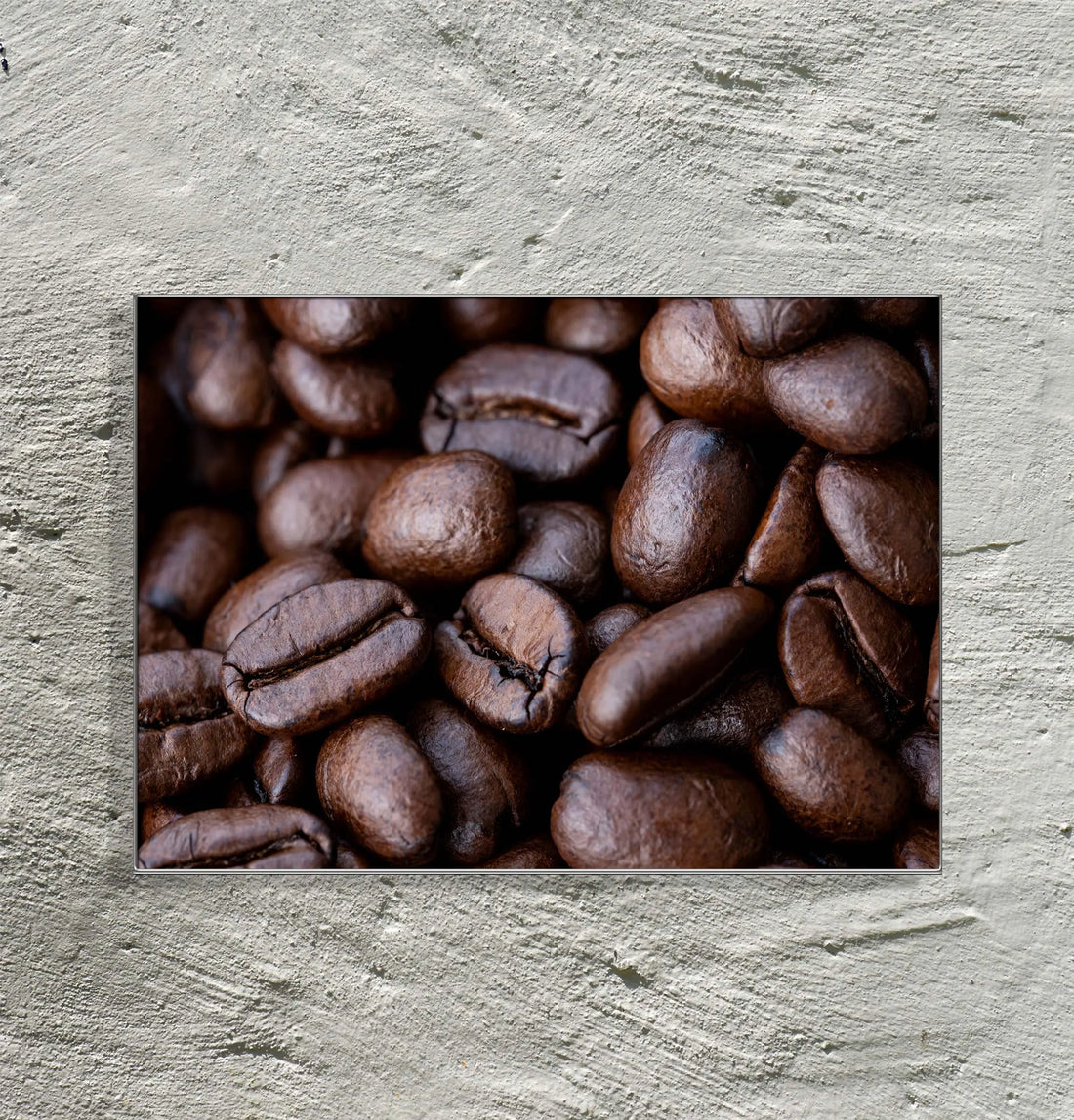 Kaffeebohnen-Leuchtbild
