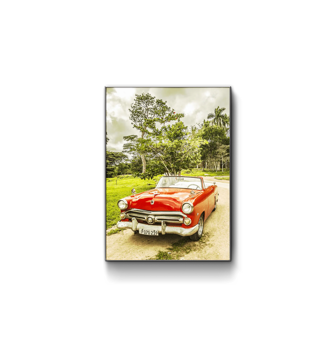 Oldtimer-Leuchtbild