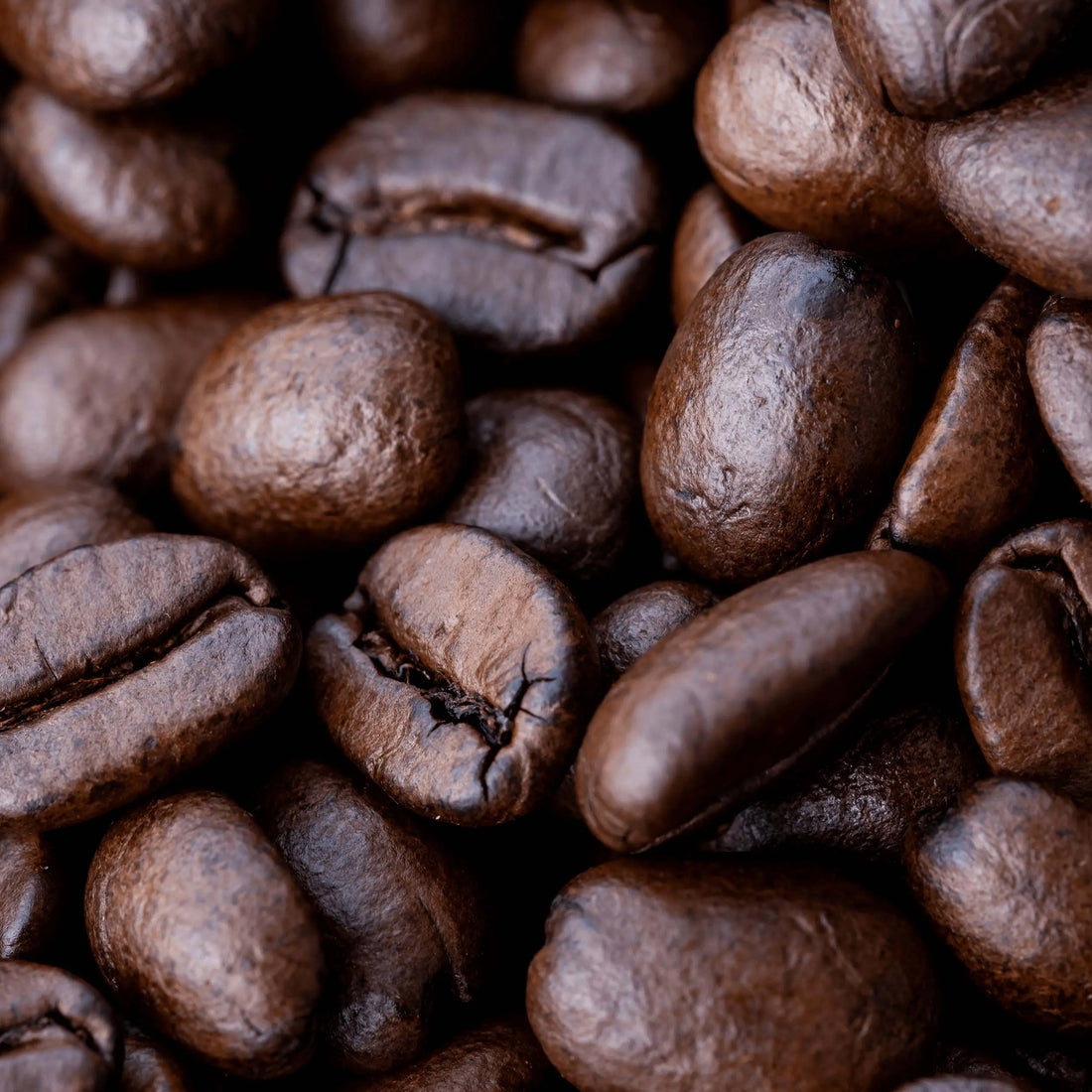 Kaffeebohnen-Leuchtbild