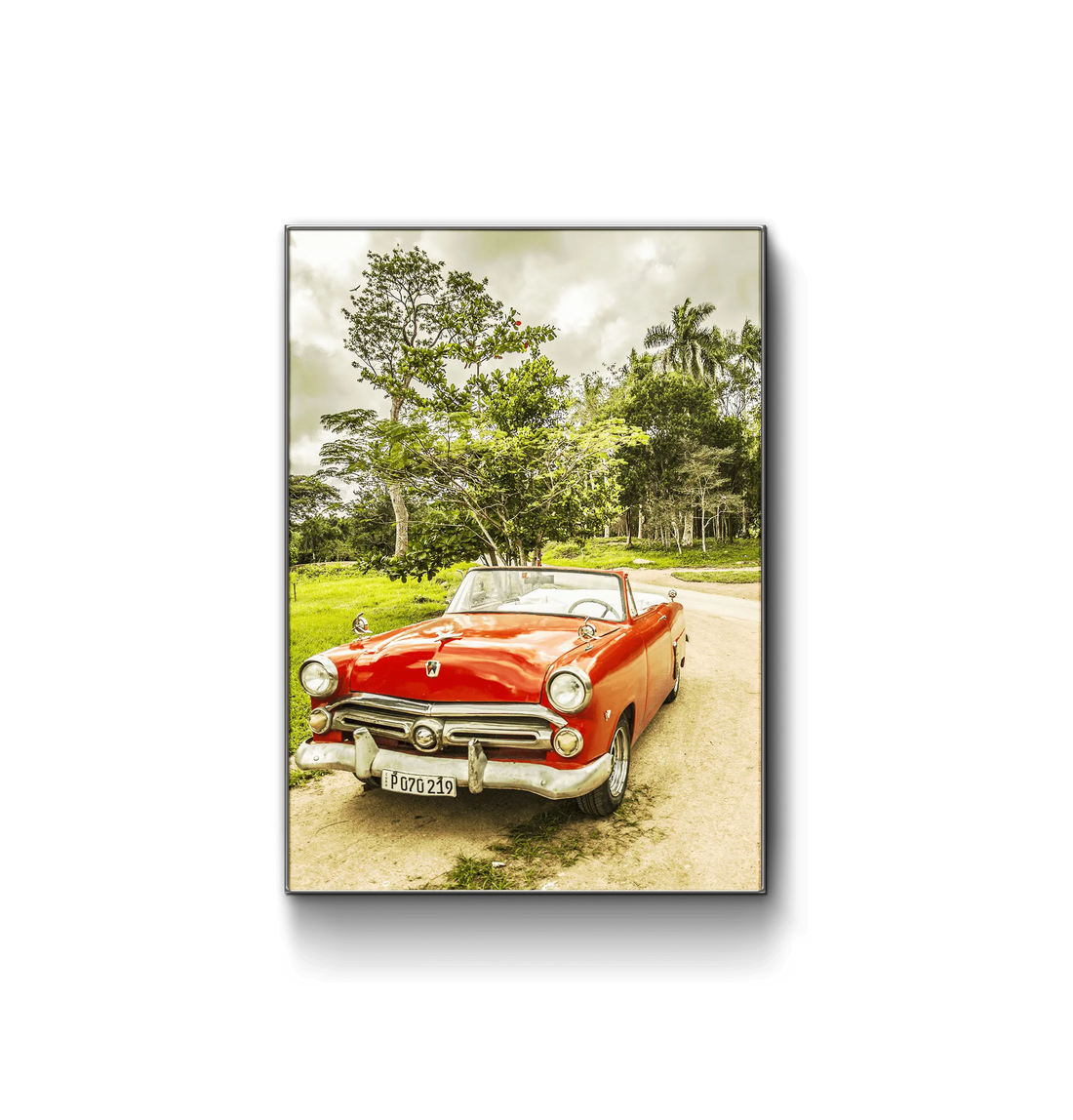 Oldtimer-Leuchtbild