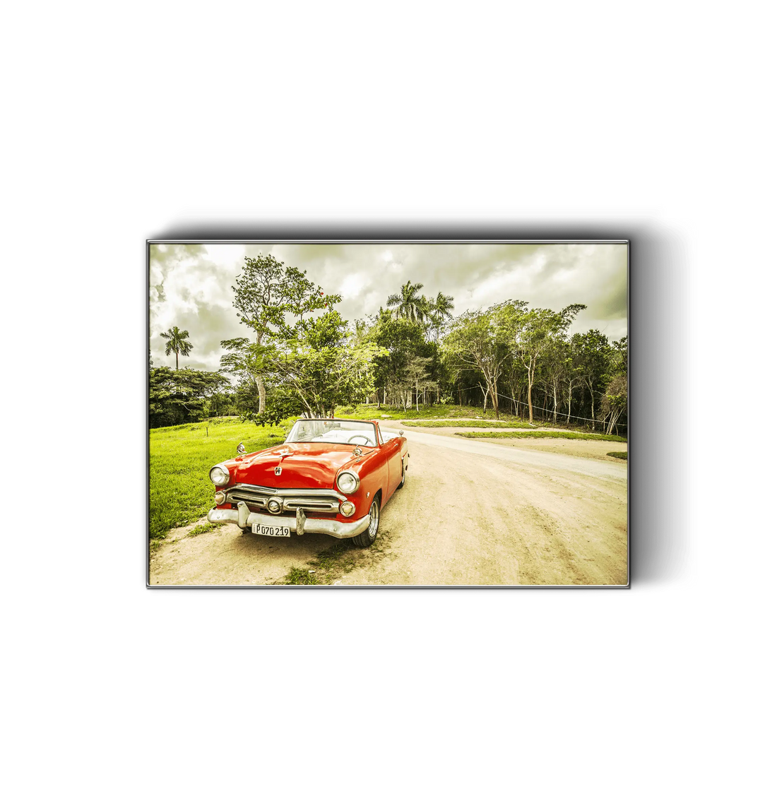 Oldtimer-Leuchtbild