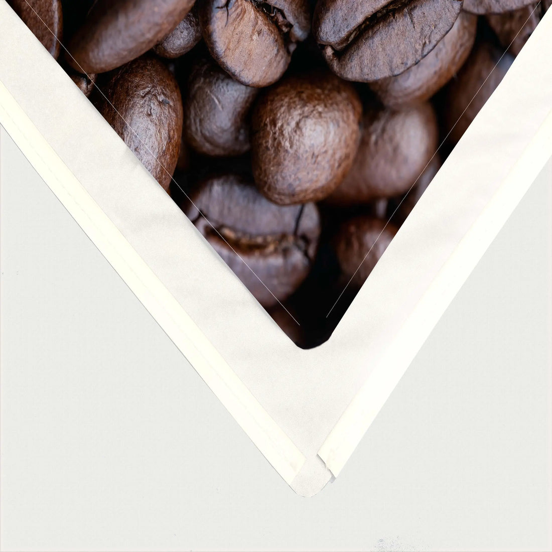 Kaffeebohnen-Leuchtbild